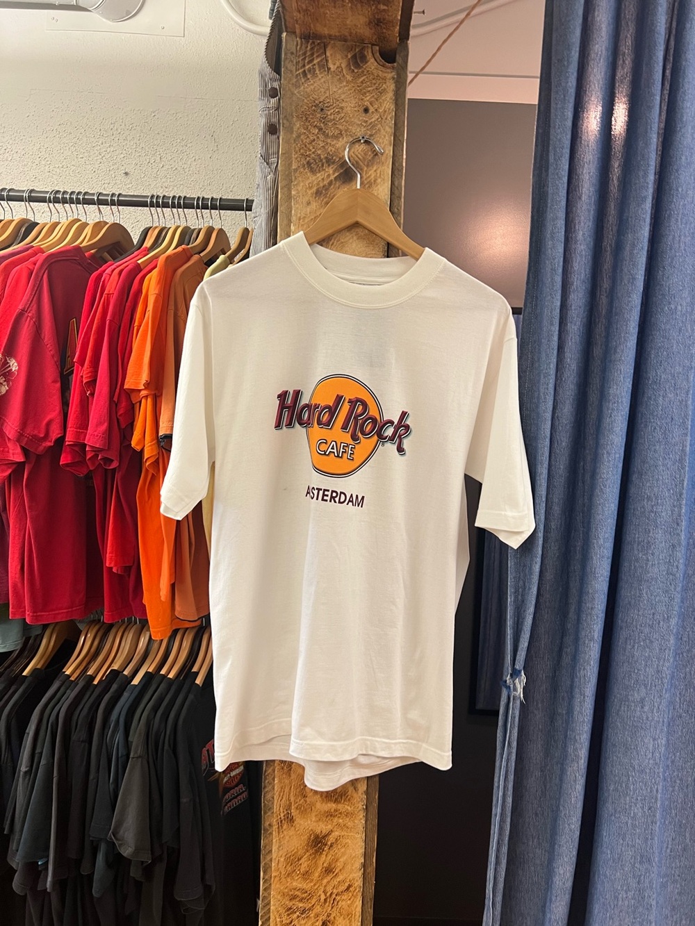 Vintage Hard Rock Cafe Amsterdam White Tee